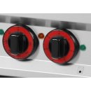 Herd elektrisch mit Heißluft-Backofen GN 1/1 - 4xKochfeld 400 V