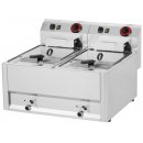 Fritteuse elektrisch doppelt 0,38 kW/l, 8+8 l ohne...