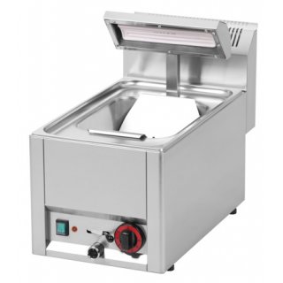 Pommeswärmer Beheizung obere und untere Keramiklampe