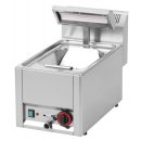 Pommeswärmer Beheizung obere und untere Keramiklampe