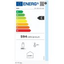 Getränkekühlschrank mit Werbetafel GTK 382