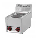 Elektro Herd elektrisch einphasig  mit 2 Kochstellen 230...