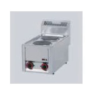 Herd elektrisch 2x Kochfeld ohne Unterbauten 400 V