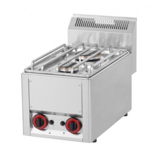 Gasherd 2x Brenner ohne Unterbauten