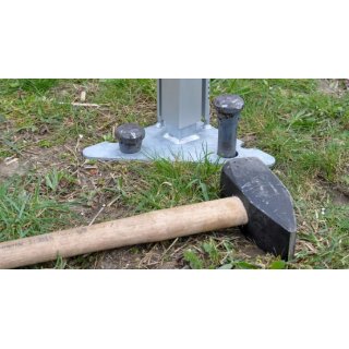 HALTENT Pagodenzelt »Quadroflex« - nach Statik DIN EN 13782