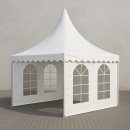 HALTENT Pagodenzelt »Quadroflex« - nach Statik DIN EN 13782