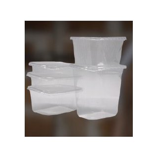 PP FEINKOSTBECHER ECKIG 200 g