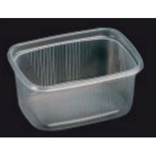 PP FEINKOSTBECHER ECKIG 250 g