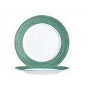 Brush Dark Green Teller flach 23,5cm