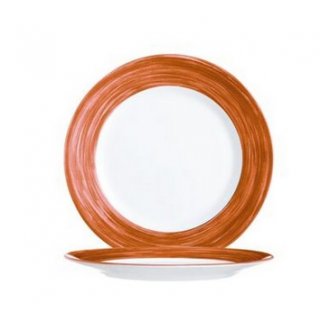 Brush Terracotta Teller flach 23,5cm