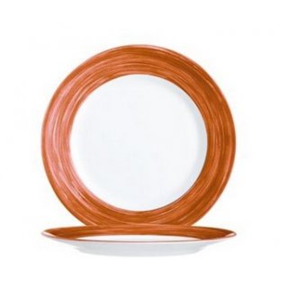 Brush Terracotta Teller flach 15,5cm