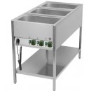 Bain Marie stationär elektrisch GN 3-1/1 Steuerung...