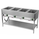 Bain Marie stationär elektrisch GN 4-1/1 Steuerung...