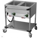 Bain Marie fahrbar elektrisch GN 2-1/1 Steuerung auf der...