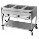 Bain Marie fahrbar elektrisch GN 3-1/1 Steuerung auf der...
