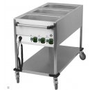 Bain Marie fahrbar elektrisch GN 3-1/1 Steuerung auf der...