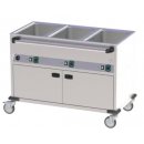 Bain Marie fahrbar elektrisch GN 3-1/1 verkleidet...