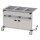 Bain Marie fahrbar elektrisch GN 3-1/1 verkleidet beheizbar Steuerung auf der längeren Seite