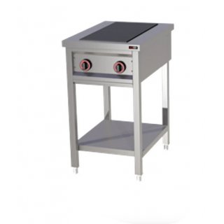 Herd elektrisch 2x Kochfeld mit Unterbau 400 V